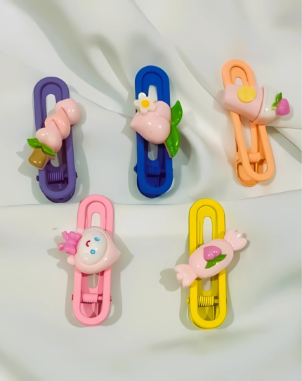Cute Cartoon Hair Clips for Girls
