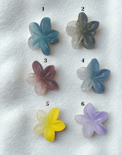 Flower Hair Claw Clips (01 Number)
